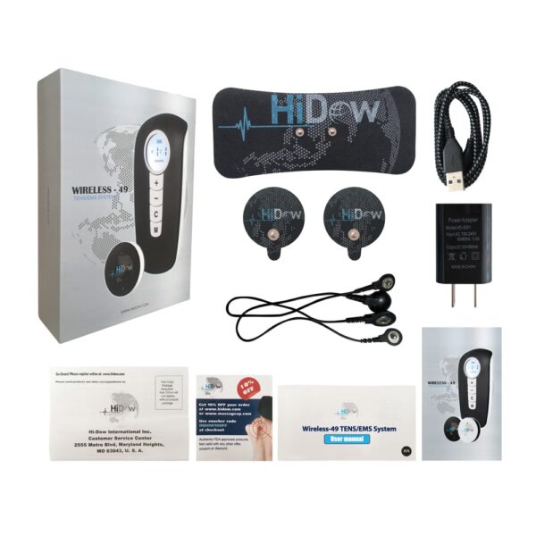 Electroestimulador TENS y EMS AcuXPD12 Hidow - Tienda de acupuntura Zenlong